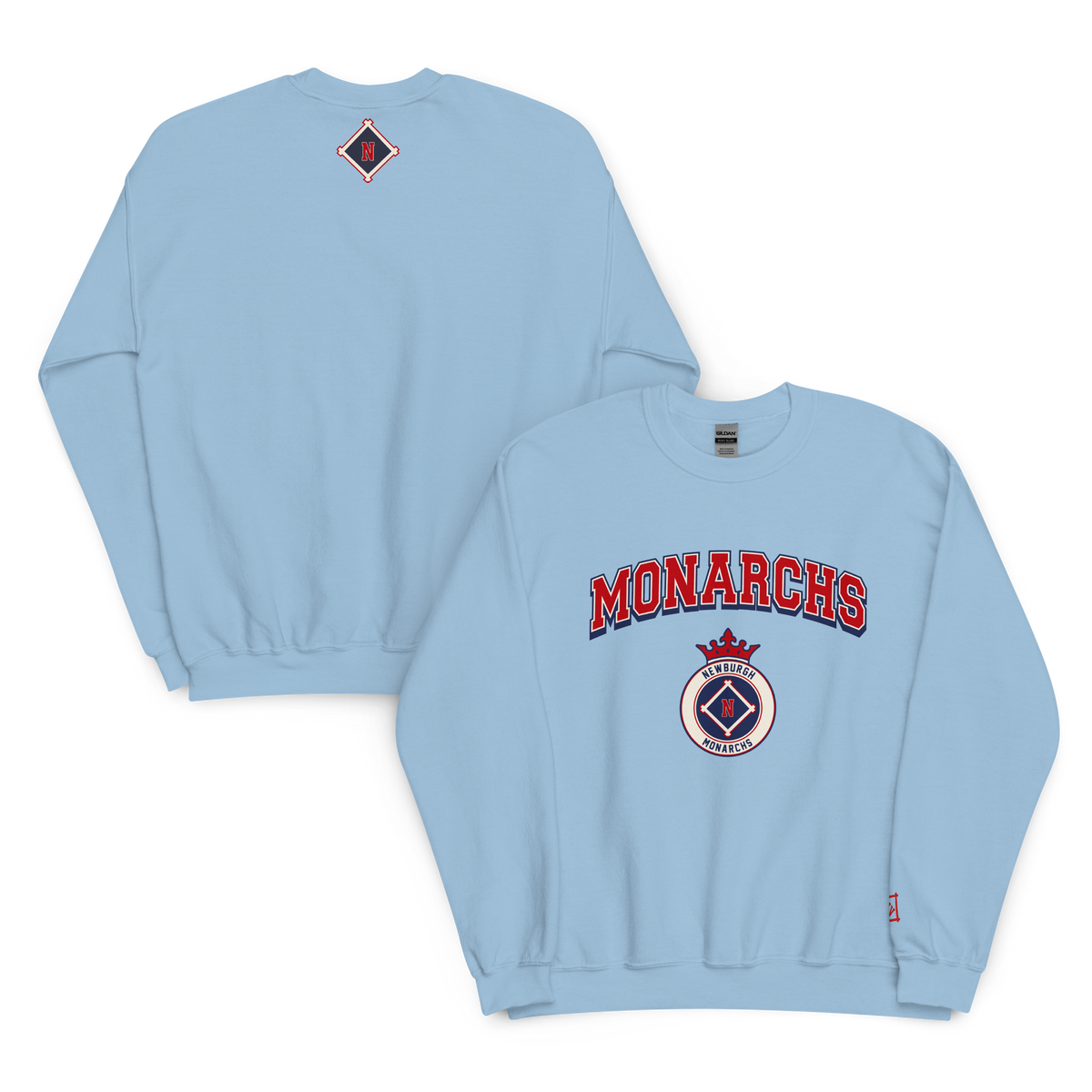 Monarchs Crown logo Crewneck