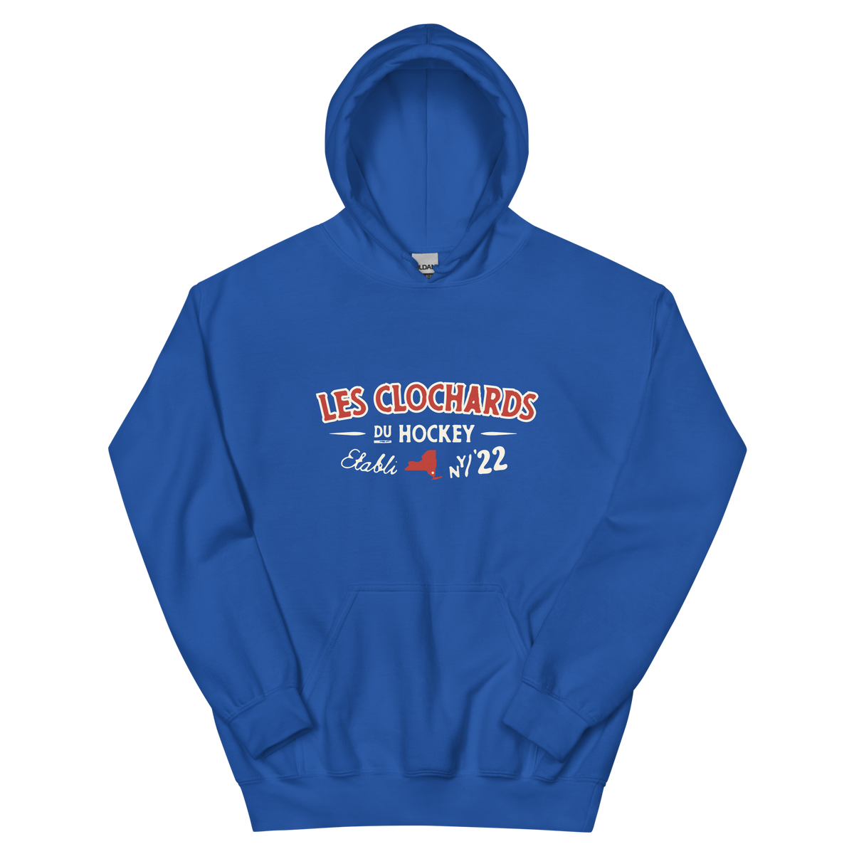 Les Clochards Bleu Hoodie