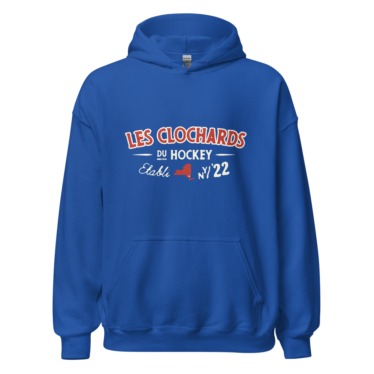 Les Clochards Bleu Hoodie